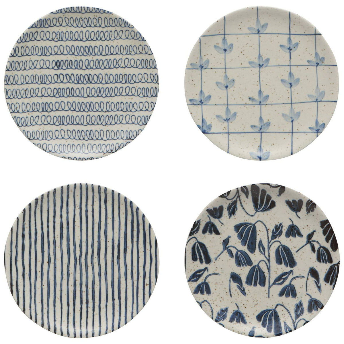 Element Appetizer Plates - Set of 4