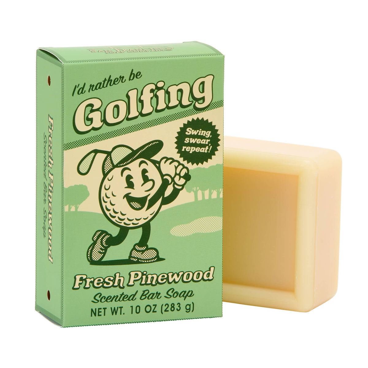 Men's "I'd Rather Be" Fresh Pinewood Soap