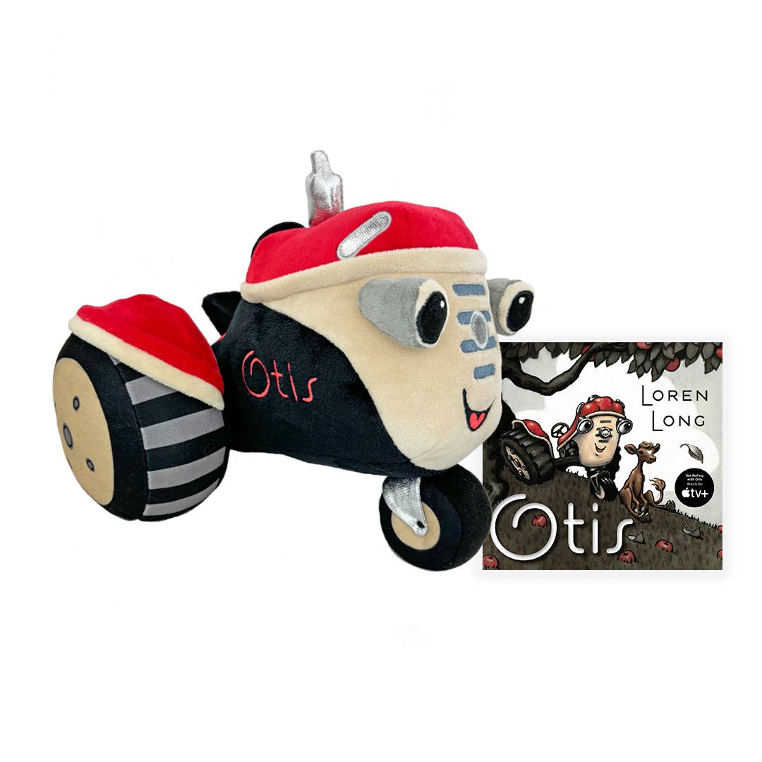 Otis the Tractor Plush & Board Book by MerryMakers