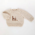 hi. Pecan Crew Neck Sweater Baby & Toddler