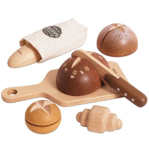 Artisan Bread & Knife Set by Le Toy Van, Inc.