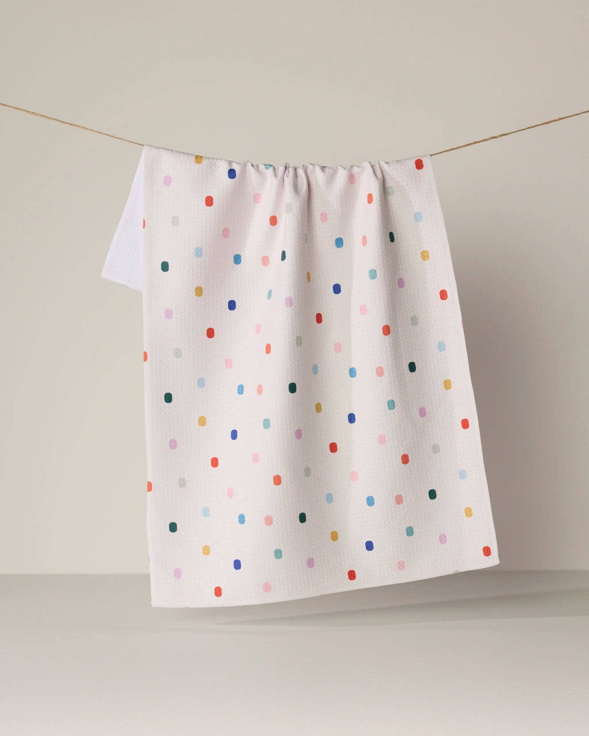 Tile Shuffle Tea Towel - Mahjong by Geometry
