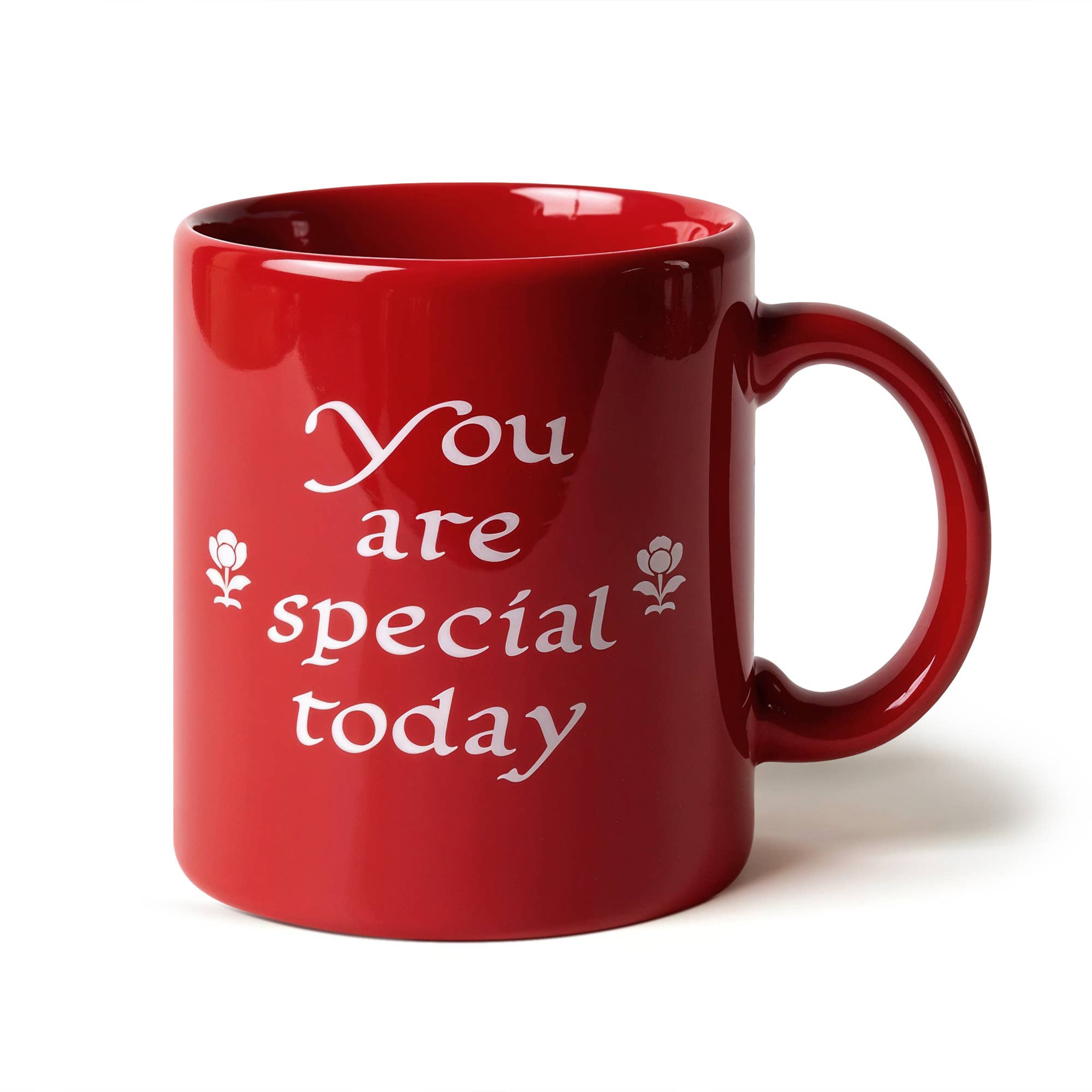 You Are Special Today Red Mug