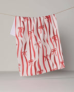 Falling Ribbon Tea Towel by Geometry