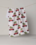 Merry Miles Tea Towel by Geometry