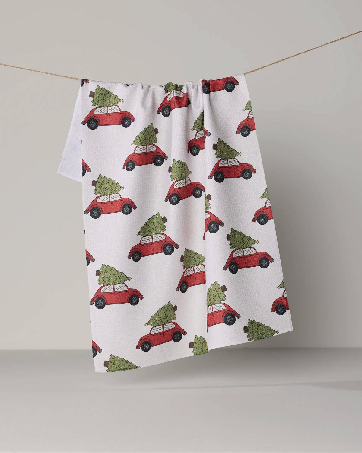 Merry Miles Tea Towel by Geometry