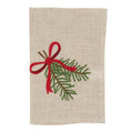 Embroidered Pine Branch Cloth Napkins