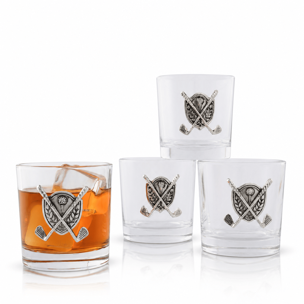 Golf Bar Glasses Set of 4