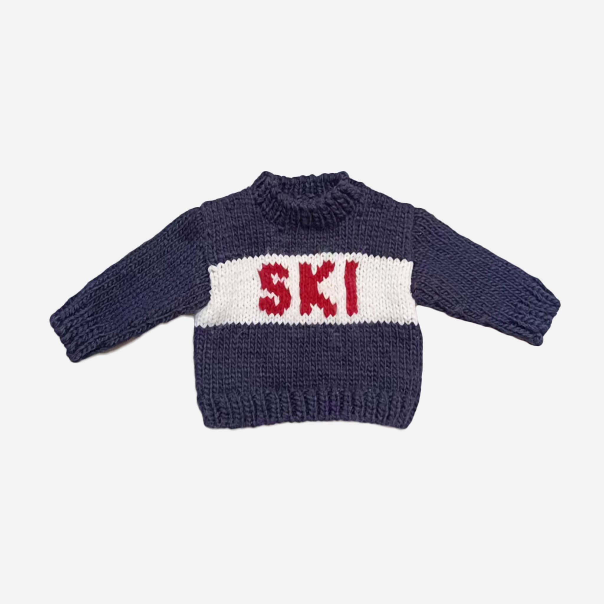 Navy Ski Sweater - S 12-24M