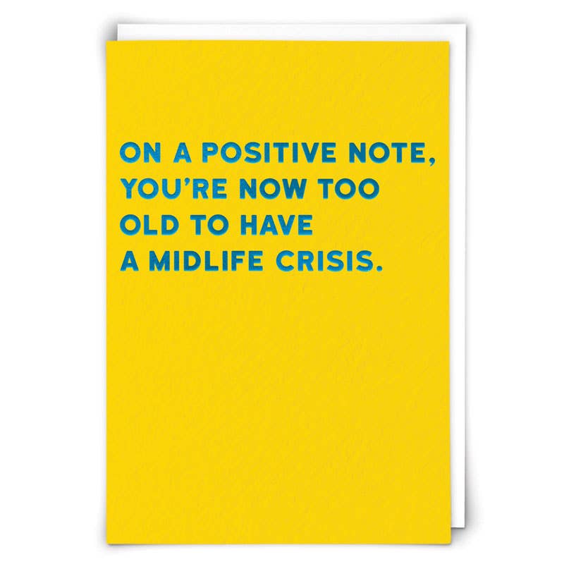 Positive Humor Greeting Card