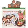 Dashing Through the Dough Zipper Wallet