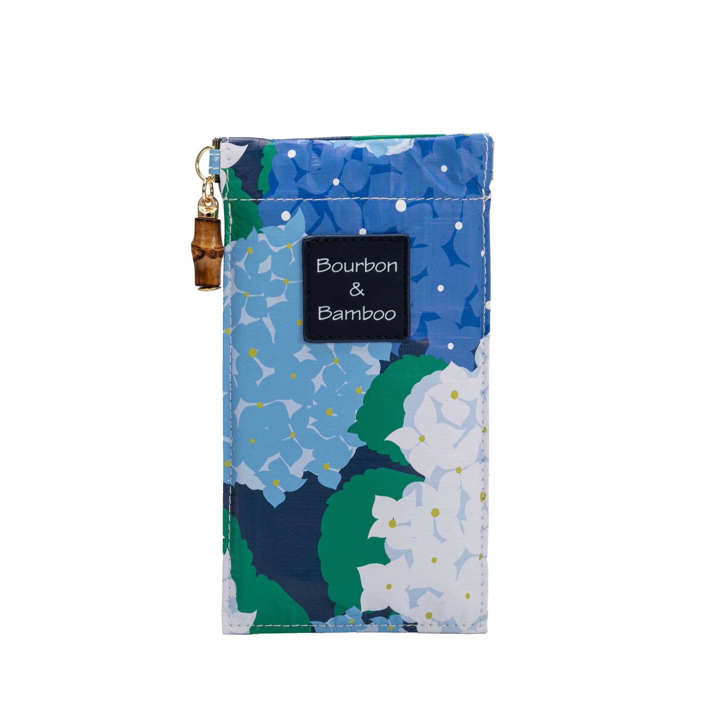 Sunglass Case - Blue Hydrangea