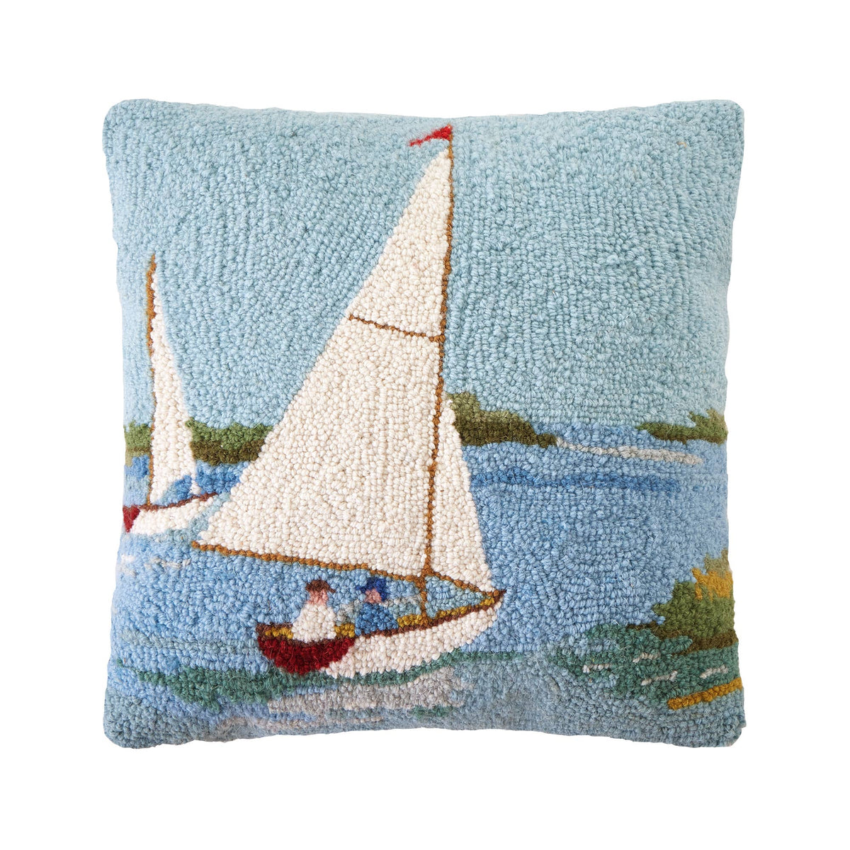 Sailboats Hook Pillow