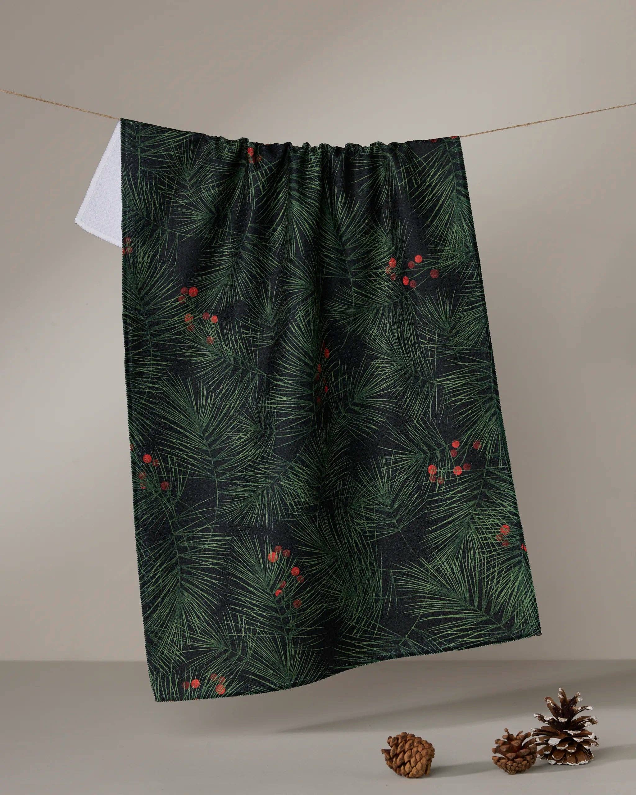 Evergreen Pine Tea Towel