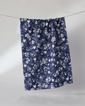 Midnight Posy Tea Towel by Geometry