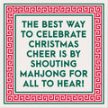 Shouting Mahjong Cocktail Napkins