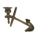 Solid Brass Anchor Candlestick Holder