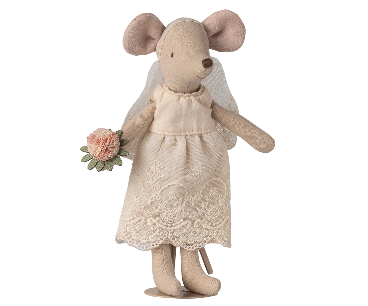 Wedding Mice Couple in Box - Mum & Dad