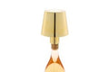 Gold Cordless Bottle Lampshade with Stopper