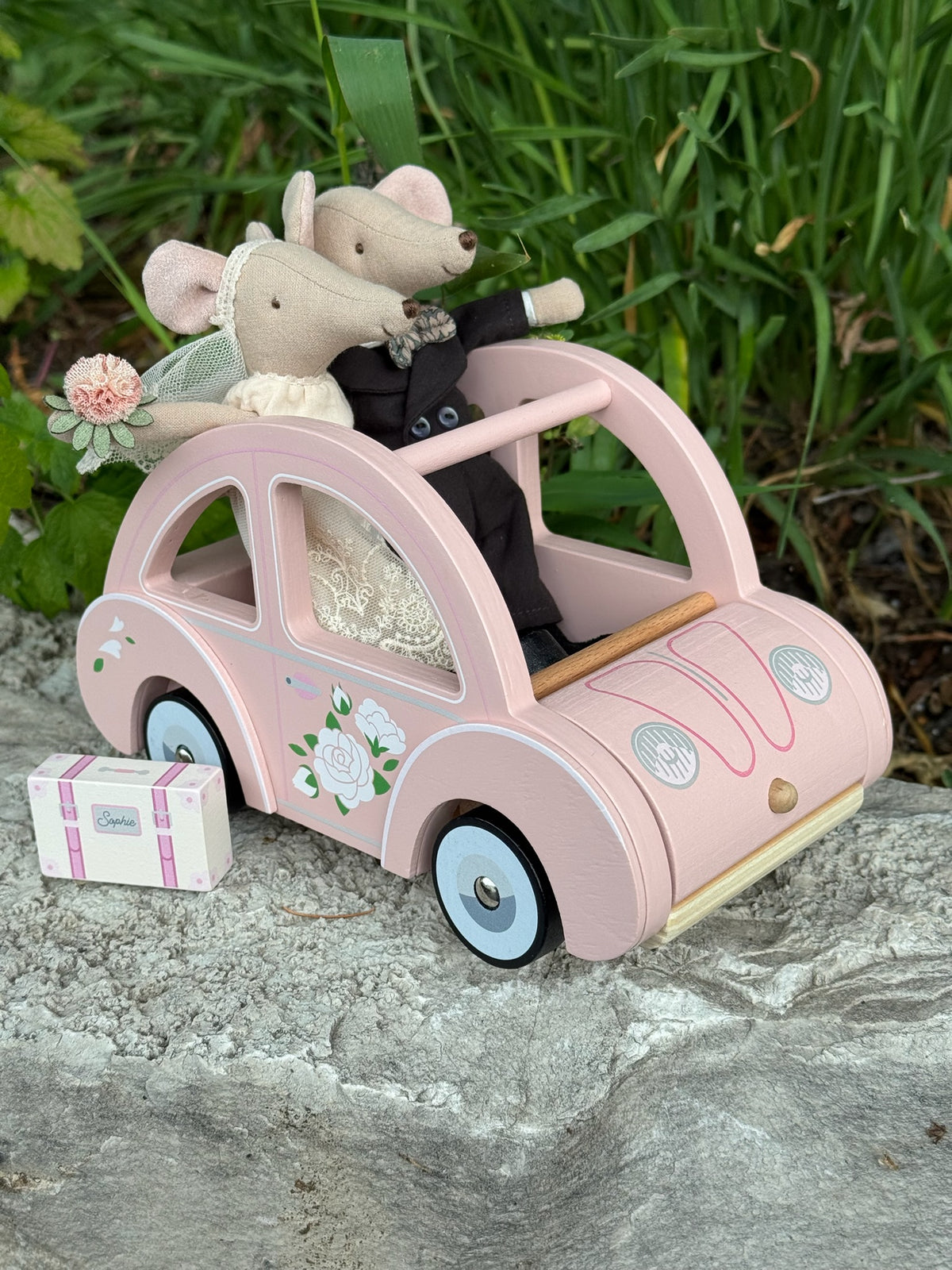 Wedding Mice Couple in Box - Mum & Dad