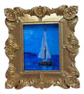 Mini Original Painting on Canvas - Sailboat mini