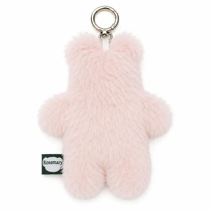Fluffy Rosemary Bunny 5.5" Keychain