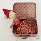 Little Pixy Christmas Mouse in Suitcase