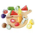 Wooden Chopping Board & Sliceable Play Food by Le Toy Van, Inc.