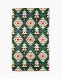 Nordic Christmas Tea Towel by Geometry