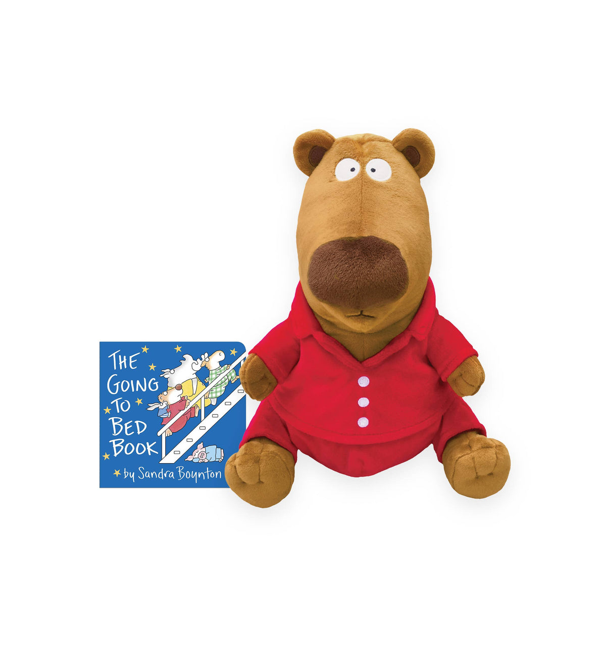 The Going to Bed Book Bear Plush & Board Book by MerryMakers