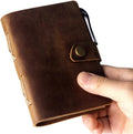 Mini Handmade Leather Travel Journal