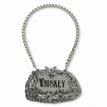 Pewter Hunt Decanter Tags
