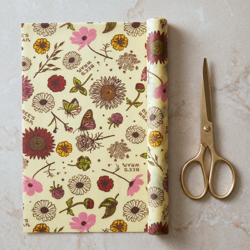 Bee's Wrap Reusable Beeswax Food Wrap Roll - Meadow Magic