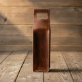 Vintage Leather Bottle Carrier