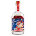Father Christmas Glass Bottle Safety Matches