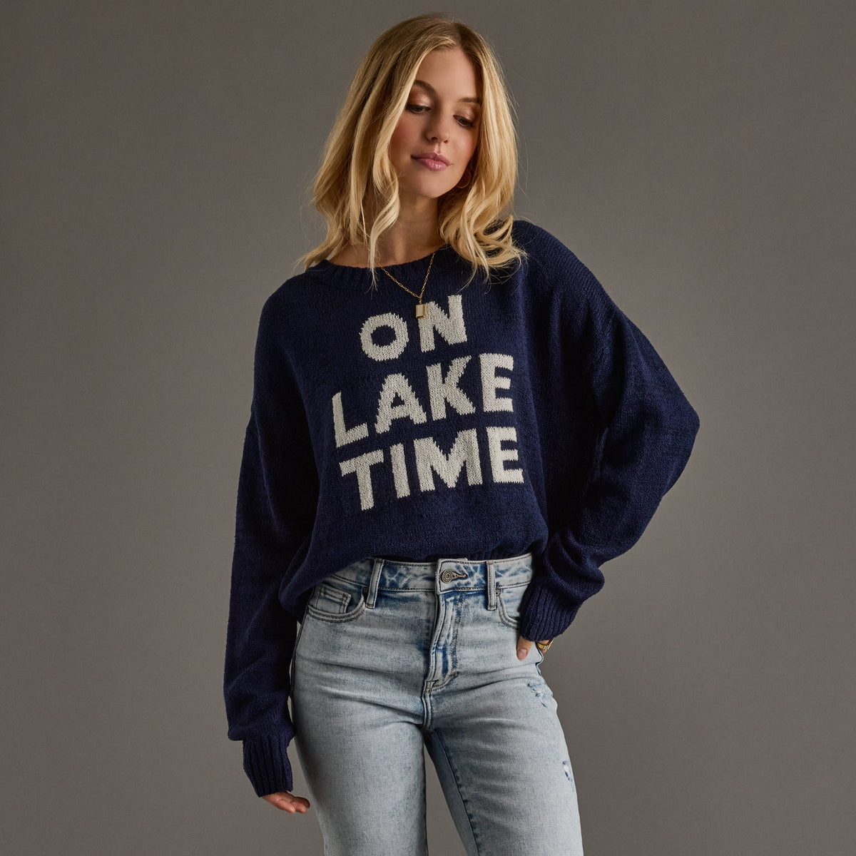On Lake Time Lightweight Sweater
