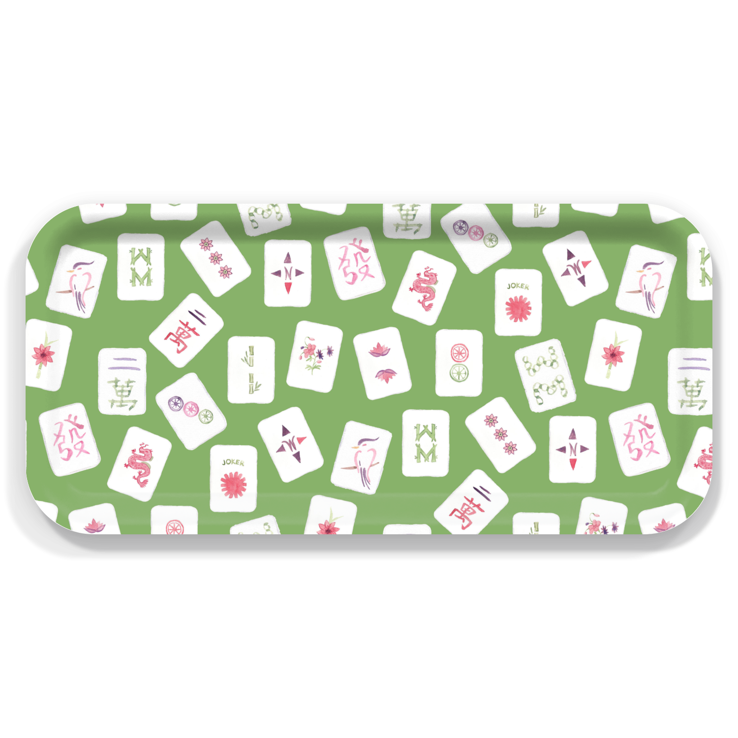 Let's Mahjong! Serving Tray: Three Sizes