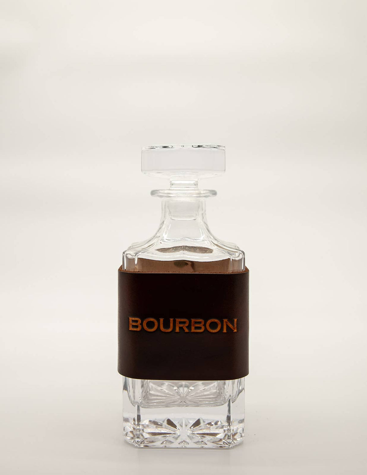 Leather Decanter - "Bourbon"