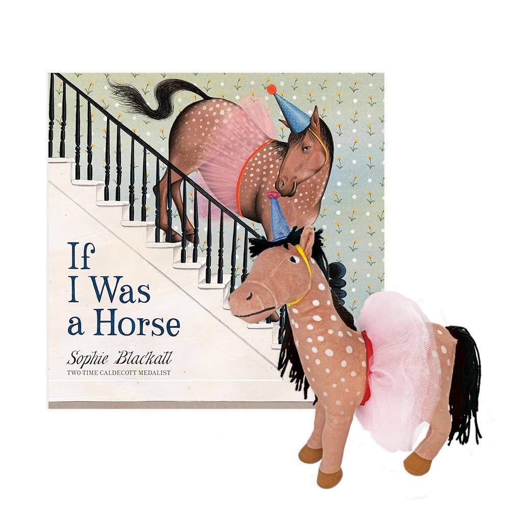If I Was a Horse Plush & Hardcover Book by MerryMakers