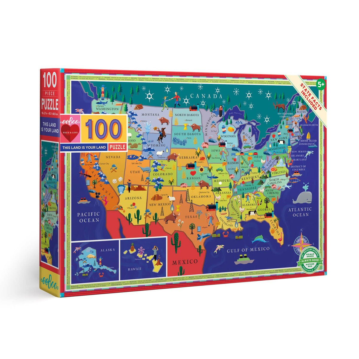 This Land Is Your Land 100 Piece Puzzle