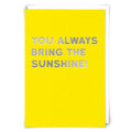 Sunshine Humor Greeting Card
