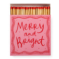 Merry & Bright Square Safety Matches