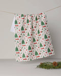 Holiday Jubilee Tea Towel by Geometry