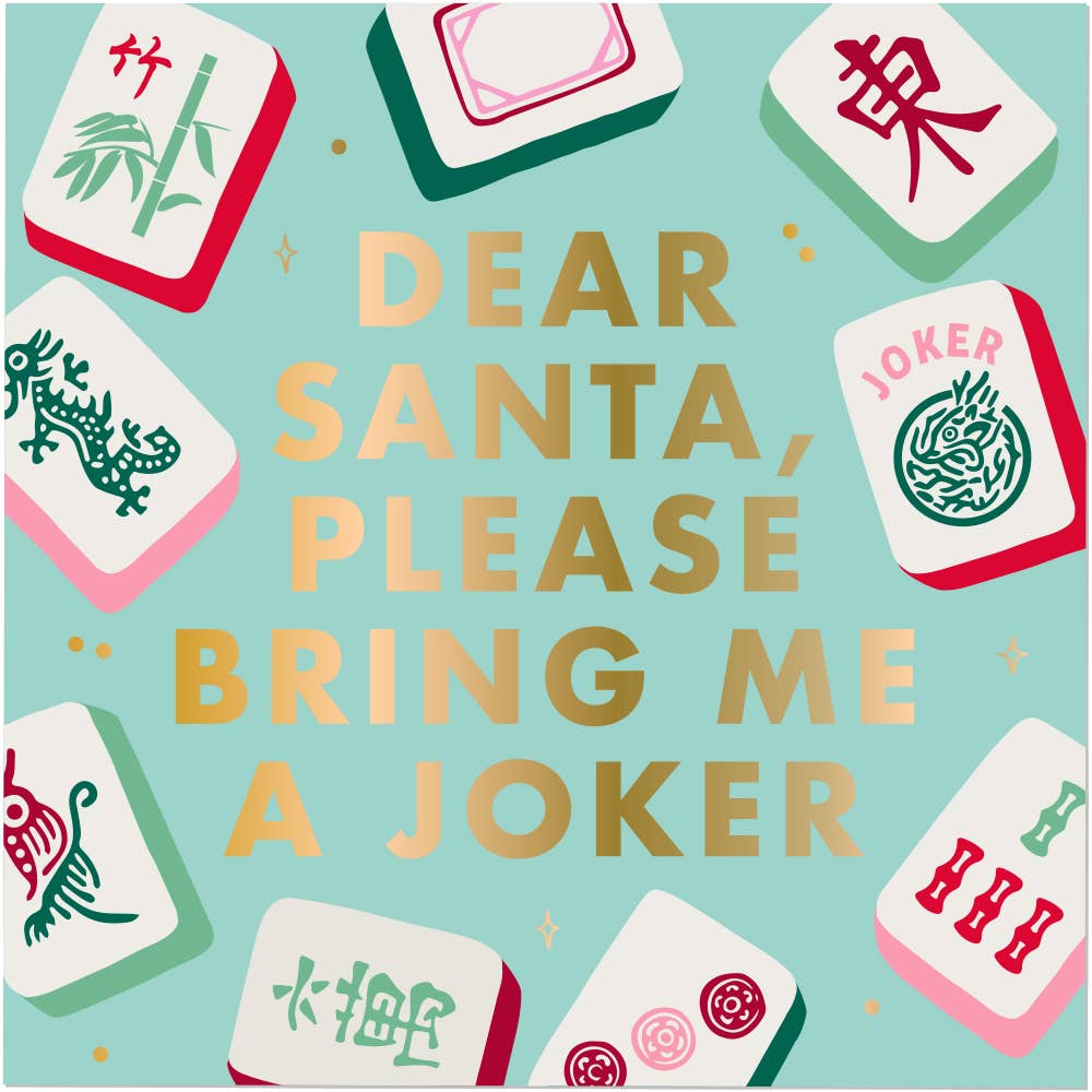 Santa Joker Cocktail Napkins