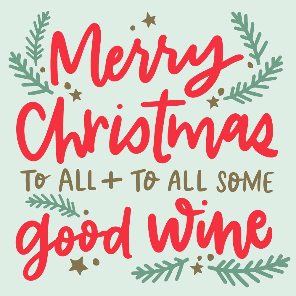 To All Some Good Wine Cocktail Napkins - 20 Count