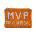 MVP Beaded Flat Zip Pouch